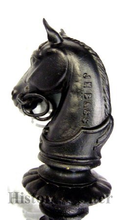 Franklin Randall Home Hitching Post, Cast by Bass Foundry