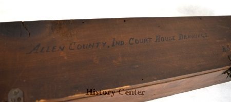 Allen County Courthouse Drawings - Wooden Box