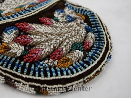 Beaded bag by Kiilhsoohkwa