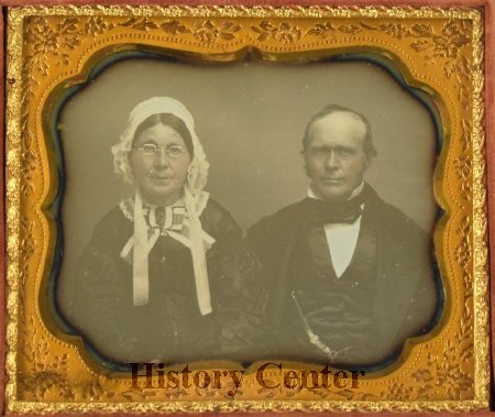 Captain Asa Fairfield and wife, Olive Stone Fairfield, Mid 1800s
