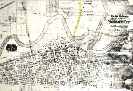 Fort Wayne to Lima Plank Road, 1855