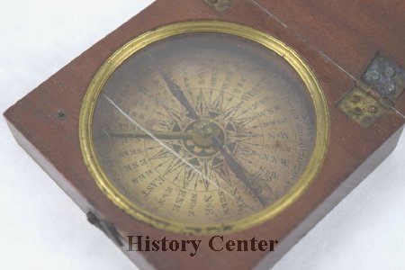 Canal Boat Captain Asa Fairfield's Compass
