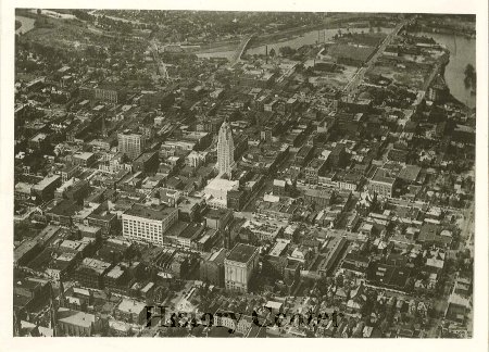 c. 1930 Arieal View of Downtown Fort Wayne