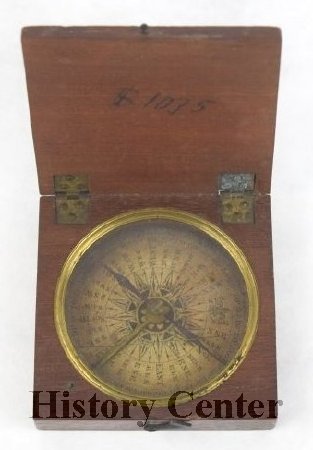 Canal Boat Captain Asa Fairfield's Compass