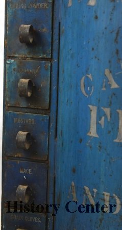 The Cabinet Flour Bin and Sifter, Patented 1898