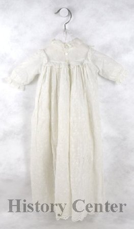 Baptismal Gown, used from 1888-1990