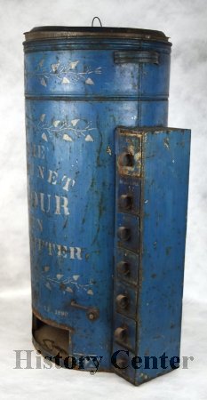 The Cabinet Flour Bin and Sifter, Patented 1898