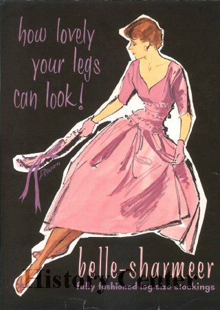 Belle-Sharmeer Advertising Poster, c. 1960