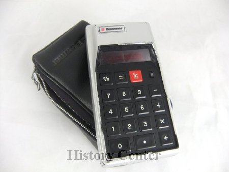 Bowmar Brain Calculator and Case