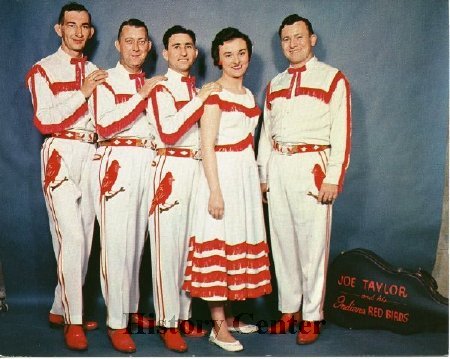 Joe Taylor and the Redbirds in uniform