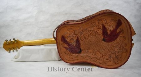 Joe Taylor's Decorative Guitar Case Back