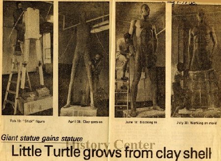 Little Turtle Journal Gazette August 9, 1976 newspaper article