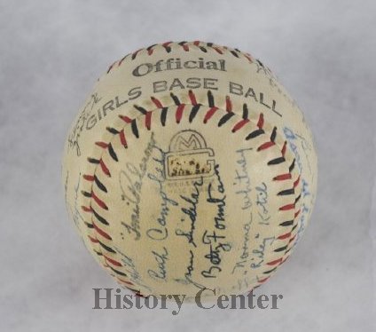 AAGPBL 1949 signed baseball