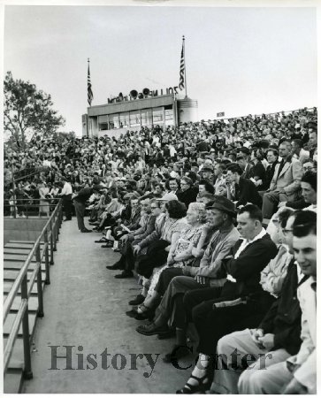 Zollner Stadium audience, 1947-1955