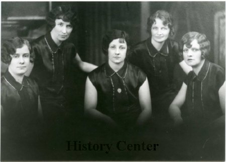 Women's GE Club Bowling Team, 1929