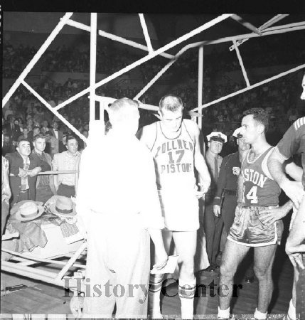 Zollner Pistons vs. Boston Celtics, 1955