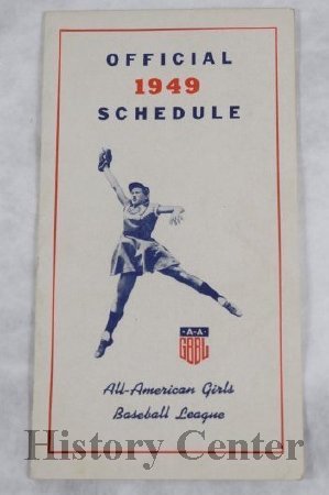 1949 All-American Girls Baseball League Official Schedule