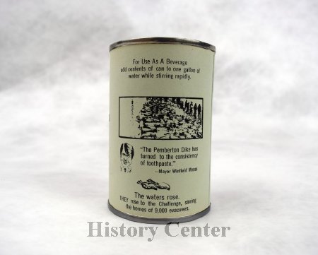 Dehydrated Flood Water Can, 1982