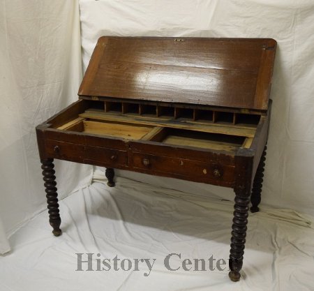 Desk used in 1847/1861/1902  Allen County Courthouses