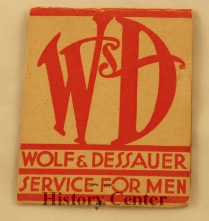 Wolf & Dessauer Matchbook