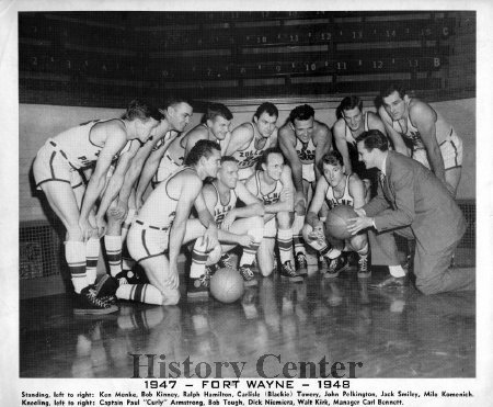 Zollner Pistons Basketball Team, 1947-1948