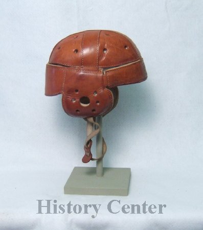 Leather Football Helmet