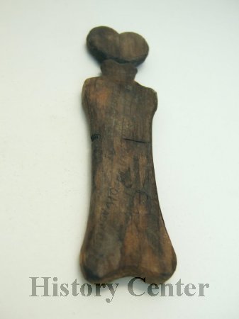 Piece of Wood Carved from John Brown's Cell