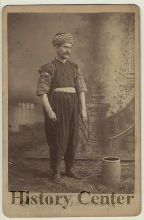 Turkish Milkman Postcard