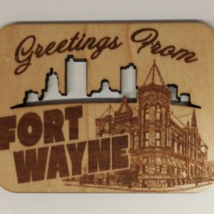Greetings From Fort Wayne Magnet