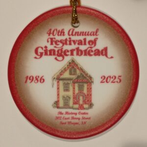 40th Festival of Gingerbread Ornament